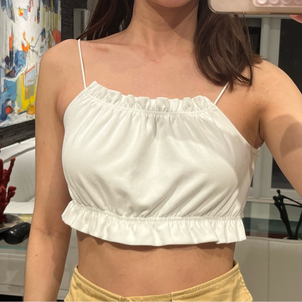 Backless Crop Top